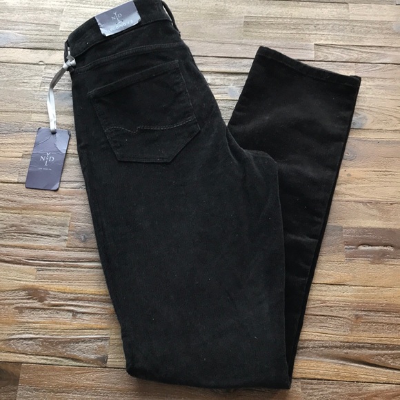 NYDJ Jade Legging in Corduroy Black -2 NWT - Picture 2 of 8
